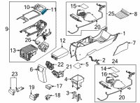 OEM Kia Niro EV Switch Assembly-INDICATO Diagram - 93315Q4070CA