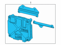 OEM Cadillac Escalade Module Diagram - 84981765