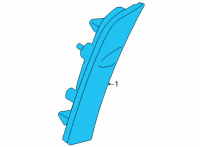 OEM Toyota Side Marker Lamp Diagram - SU003-09624