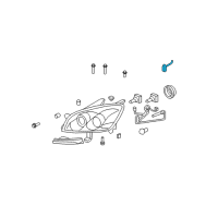 OEM 2009 Saturn Outlook Wire Harness Diagram - 25999096