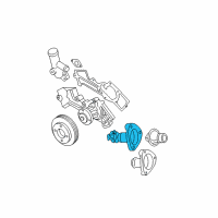 OEM Nissan Frontier Thermostat Housing Diagram - 11061-4S100