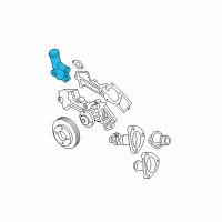 OEM 2002 Nissan Xterra Water Outlet Diagram - 11060-4S100