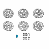 OEM Jeep Wrangler ALUMINUM Diagram - 4755528AA