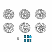 OEM Jeep Wrangler ALUMINUM Diagram - 68508686AA