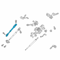 OEM 2011 Ford F-150 Lower Shaft Diagram - BL3Z-3B676-A