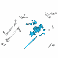 OEM 2011 Ford F-150 Steering Column Diagram - CL3Z-3C529-AF