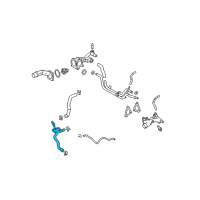OEM 2007 Lexus RX350 Hose, Radiator, NO.1 Diagram - 16571-0P130