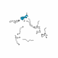 OEM Lexus RX350 Housing, Water Inlet Diagram - 16323-31040