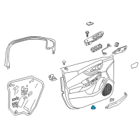 OEM 2019 Chevrolet Volt Fuel Door Switch Diagram - 23456331