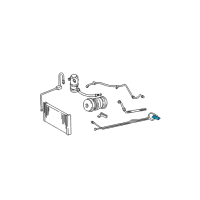 OEM 1999 Chevrolet Astro Tube Diagram - 15036061