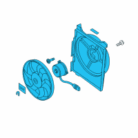 OEM 2007 Kia Amanti Blower Assembly Diagram - 977303F500