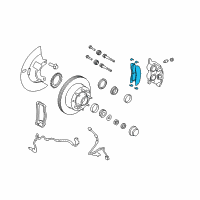 OEM 2010 Ford E-150 Front Pads Diagram - 8C2Z-2001-C