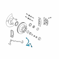 OEM Ford E-250 Brake Hose Diagram - 8C2Z-2078-BR