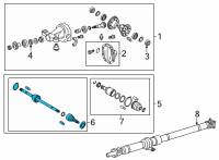 OEM 2022 Toyota GR86 Outer Joint Assembly Diagram - SU003-10519