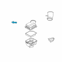 OEM 2009 Ford Mustang Air Mass Sensor Diagram - 4G7Z-12B579-AB