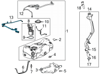 OEM 2021 Buick Encore GX Harness Diagram - 42735927