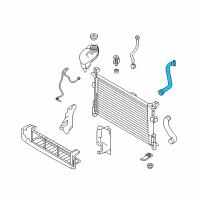 OEM 2018 Infiniti QX30 Hose-Radiator, Lower Diagram - 21503-5DD0A