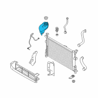 OEM 2019 Infiniti QX30 Tank-Reservoir Diagram - 21711-5DA0A