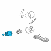 OEM 2001 Ford Explorer Sport Element Diagram - 2L2Z-9601-AC