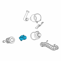 OEM 1999 Ford Mustang Air Mass Sensor Diagram - F57Z-12B579-TRM