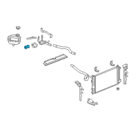 OEM Saturn Thermostat Diagram - 12572866