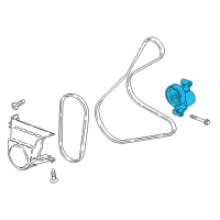 OEM Ford Focus Serpentine Tensioner Diagram - CM5Z-6B209-A