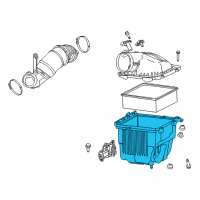 OEM 2016 Ram 2500 Body-Air Cleaner Diagram - 68137181AC