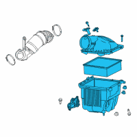 OEM 2016 Ram 2500 Air Clean Diagram - 68137142AC