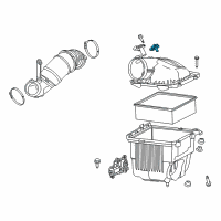 OEM Ram Sensor-Pressure And Temperature Diagram - 68447683AA