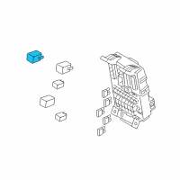 OEM 2008 Hyundai Accent Relay-Joint Diagram - 91961-25000