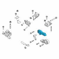 OEM 2014 Lincoln MKT Torque Arm Diagram - DA5Z-6068-B