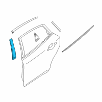 OEM Infiniti Q70 Protector-Rear Door, RH Diagram - 822D2-1MA0A