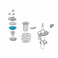 OEM 2020 Honda Civic Seat, FR. Spring (Upper) Diagram - 51688-TGG-A01