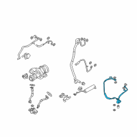 OEM 2012 BMW X5 Oil Pipe Diagram - 11-42-7-599-233