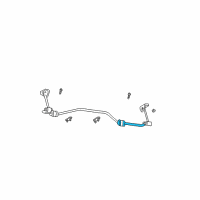 OEM 2002 Dodge Dakota BUSHING-SWAY Bar Diagram - 52106417AA