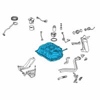 OEM 2012 Scion xD Fuel Tank Diagram - 77001-52212