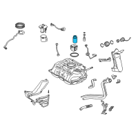 OEM 2011 Toyota Yaris Fuel Pump Diagram - 23220-21210