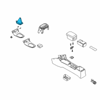 OEM 2000 Kia Spectra Change Boot Assembly Diagram - 0K2A164330