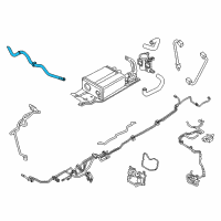 OEM 2012 Ford Edge Purge Line Diagram - 7T4Z-9S327-A