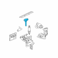 OEM Chevrolet Cobalt Coil Diagram - 12584368