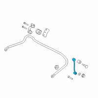 OEM Ford Ranger Stabilizer Link Diagram - F77Z-5K484-HA