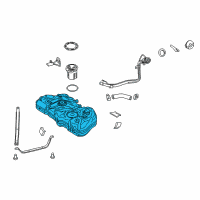 OEM 2014 Ford Fiesta Fuel Tank Diagram - AE8Z-9002-D