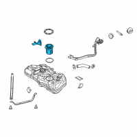 OEM 2016 Ford Fiesta Fuel Pump Diagram - D2BZ-9H307-C