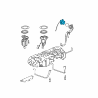 OEM 2000 Dodge Intrepid Cap-Fuel Filler Diagram - 52030389AB