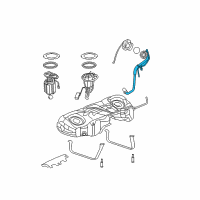 OEM Dodge Charger Tube-Fuel Filler Diagram - 4726867AB