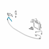 OEM BMW 525xi Right Hose Diagram - 61-67-7-059-207