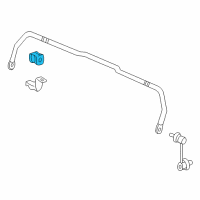 OEM 2001 Honda CR-V Bush, Rear Stabilizer (13Mm) Diagram - 52315-S10-A01