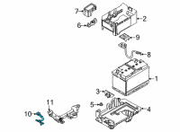 OEM 2021 Kia Sorento Wiring Assembly-T/M Gnd Diagram - 91862R5110