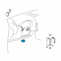 OEM 2013 Toyota 4Runner Control Module Diagram - 89271-60031