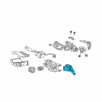 OEM Acura TL Switch Assembly, Wiper Diagram - 35256-SEP-A01